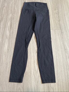 lululemon athletica Black Workout Leggings with Size Dot